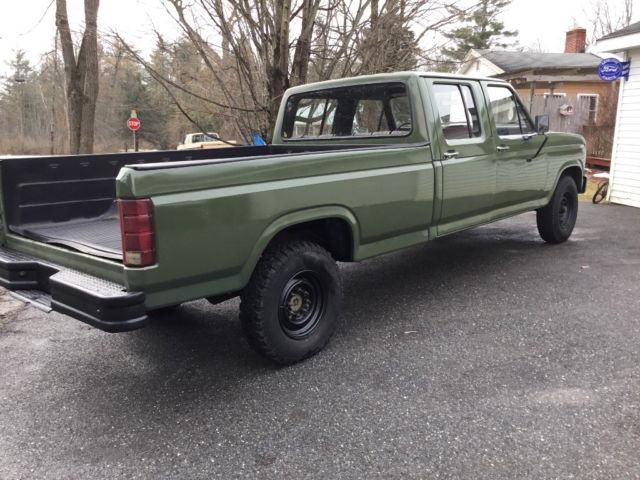 1983 Green Ford Other Extended Crew Cab Pickup