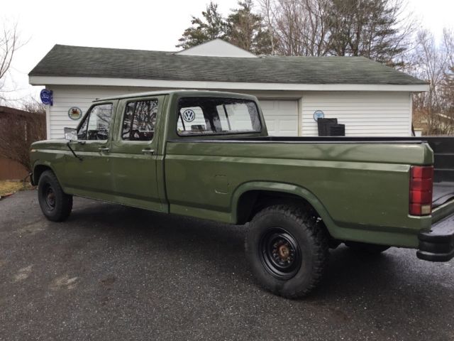 1983 Green Ford Other Extended Crew Cab Pickup