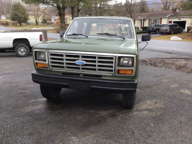 1983 Green Ford Other Extended Crew Cab Pickup