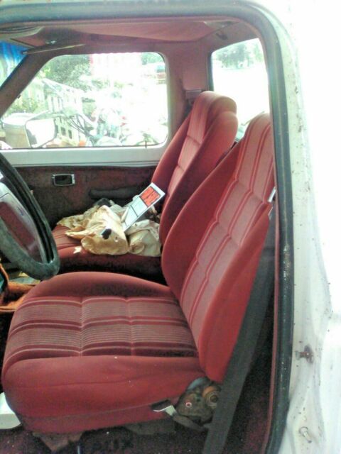 1983 White Ford Ranger Standard Cab Pickup