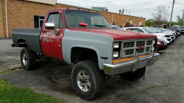 1983 Red GMC Sierra 1500 Standard Cab Pickup