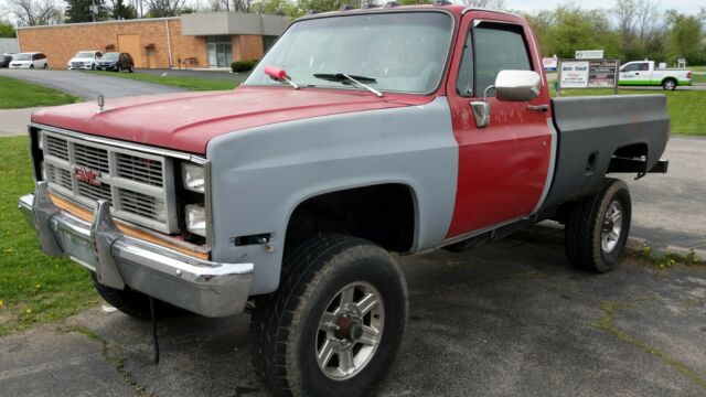 1983 Red GMC Sierra 1500 Standard Cab Pickup