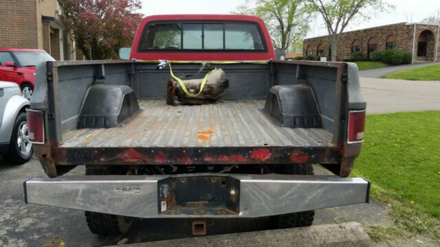 1983 Red GMC Sierra 1500 Standard Cab Pickup