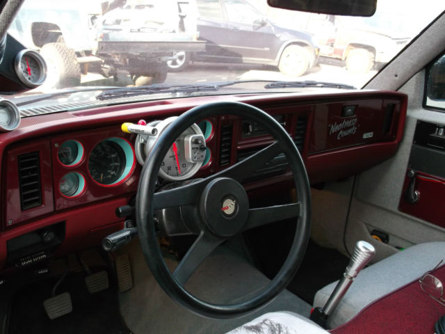 1983 Burgundy GMC Other pickup