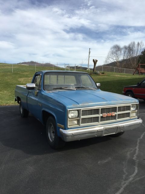 1983 Black GMC Sierra 1500 Standard Cab Pickup