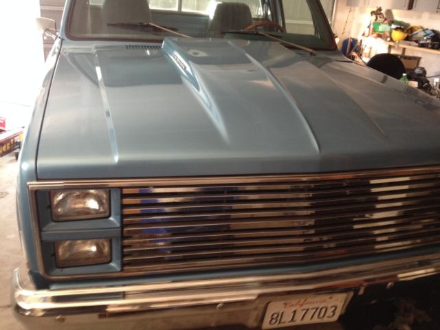 1983 Blue GMC Sierra 1500 Pickup Truck