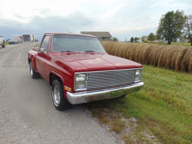 1983 Red GMC Sierra 1500 Standard Cab Pickup