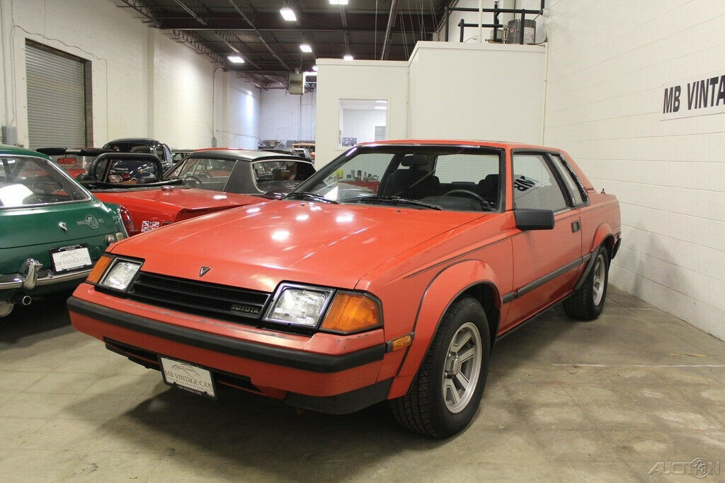 1983 Red Toyota Celica Coupe