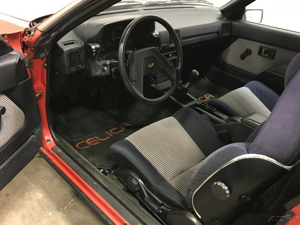 1983 Red Toyota Celica Coupe