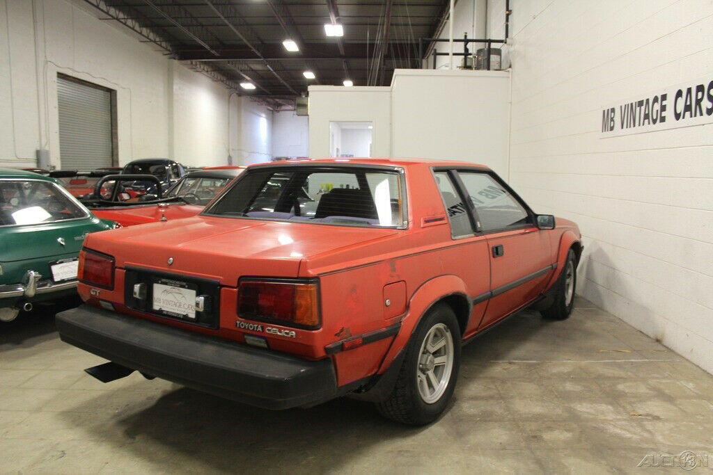1983 Red Toyota Celica Coupe
