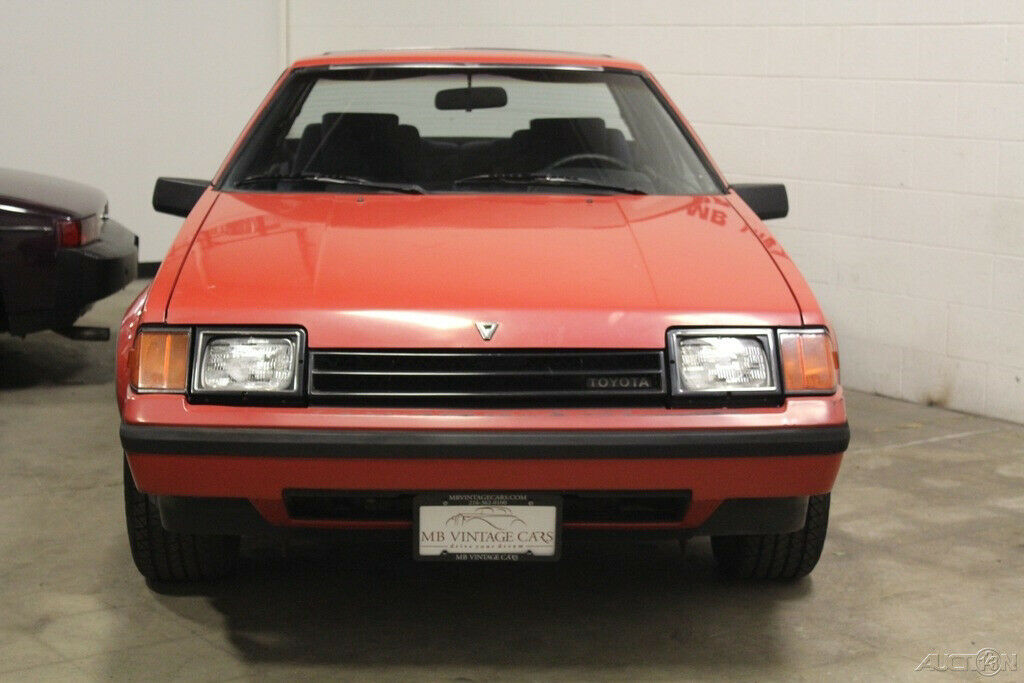 1983 Red Toyota Celica Coupe