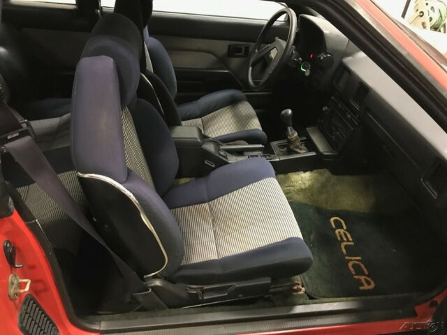 1983 Red Toyota Celica Coupe