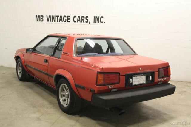 1983 Red Toyota Celica Coupe