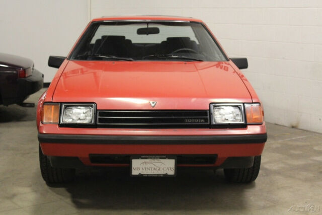 1983 Red Toyota Celica Coupe
