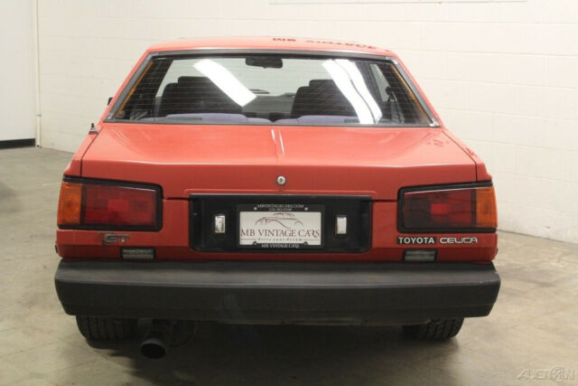 1983 Red Toyota Celica Coupe