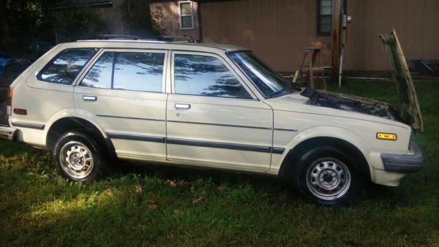 1983 Tan Honda Civic