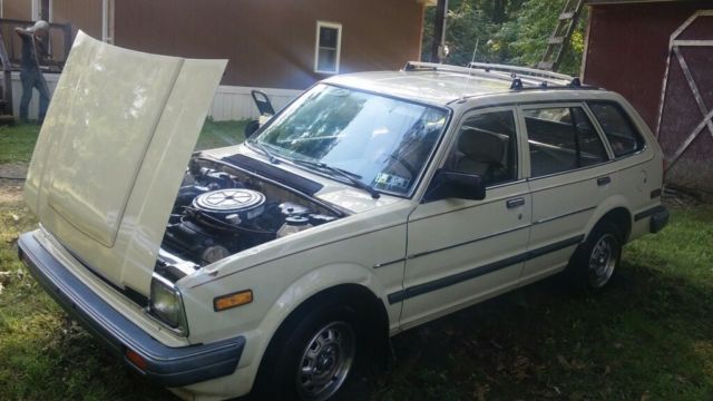 1983 Tan Honda Civic