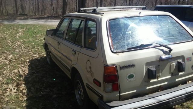 1983 Tan Honda Civic