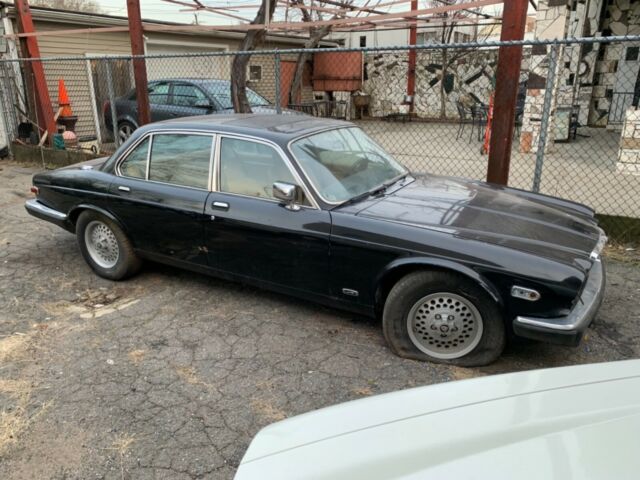 1983 black Jaguar XJ6 Sedan