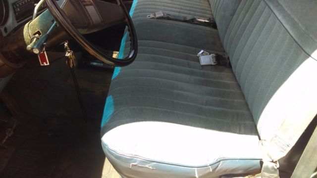 1983 Blue Chevrolet C-10 standard cab long bed