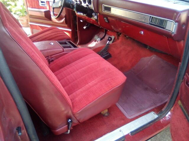 1983 Red Chevrolet Blazer SUV