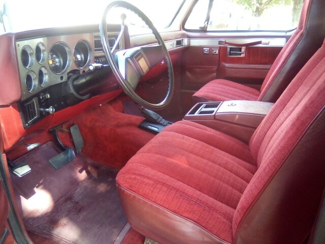 1983 Red Chevrolet Blazer SUV