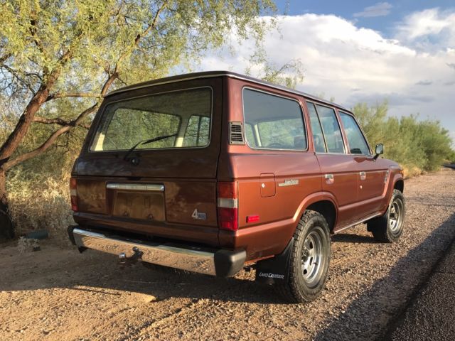 1983 Brown Toyota Land Cruiser Wagon