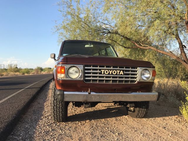 1983 Brown Toyota Land Cruiser Wagon