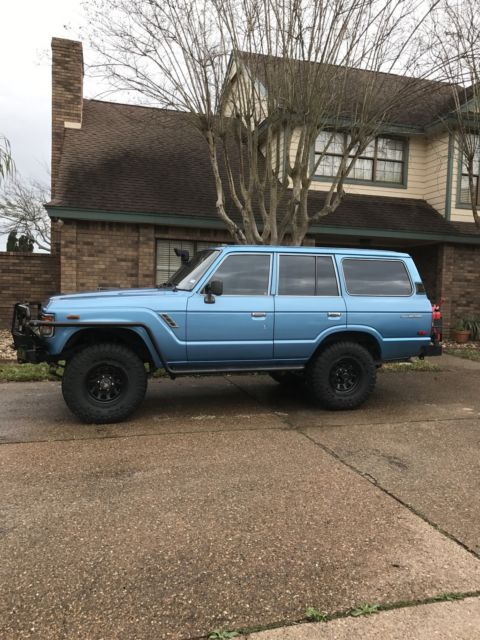 1983 Blue Toyota Land Cruiser SUV