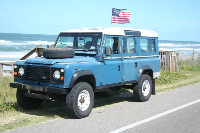 1983 Blue Land Rover Defender SUV
