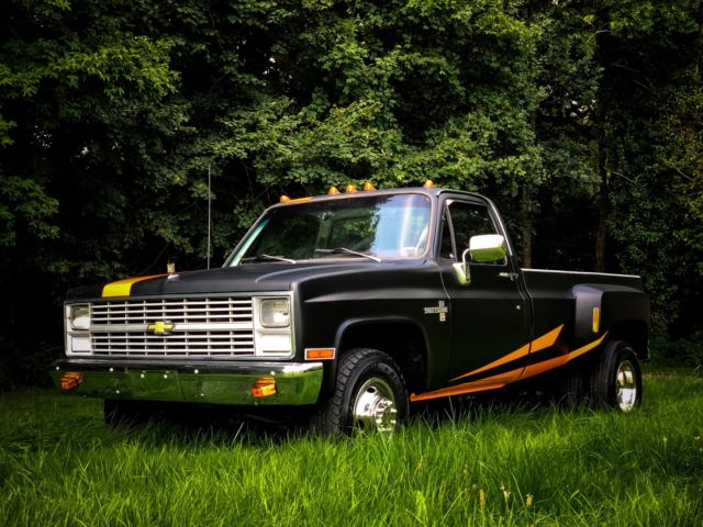 1983 Black Chevrolet C/K Pickup 3500 Crew Cab Pickup