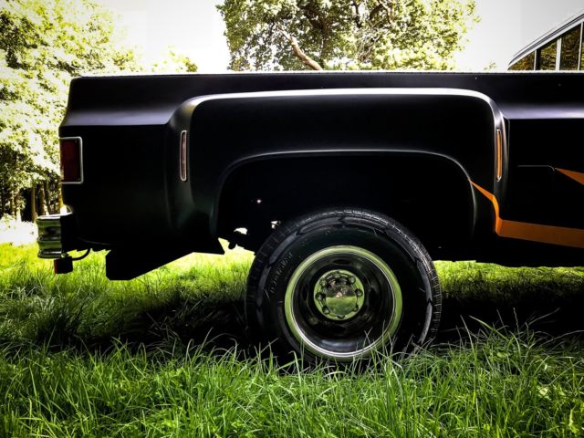 1983 Black Chevrolet C/K Pickup 3500 Crew Cab Pickup