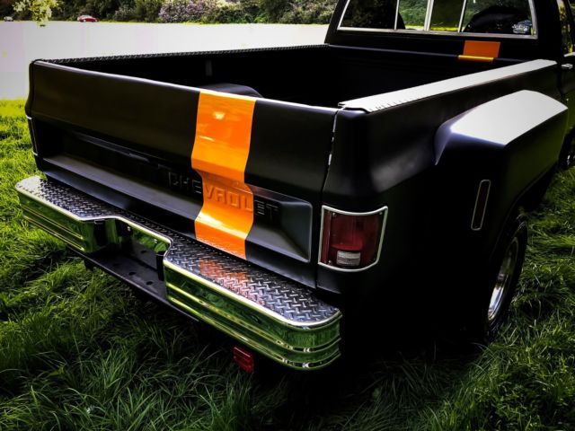 1983 Black Chevrolet C/K Pickup 3500 Crew Cab Pickup