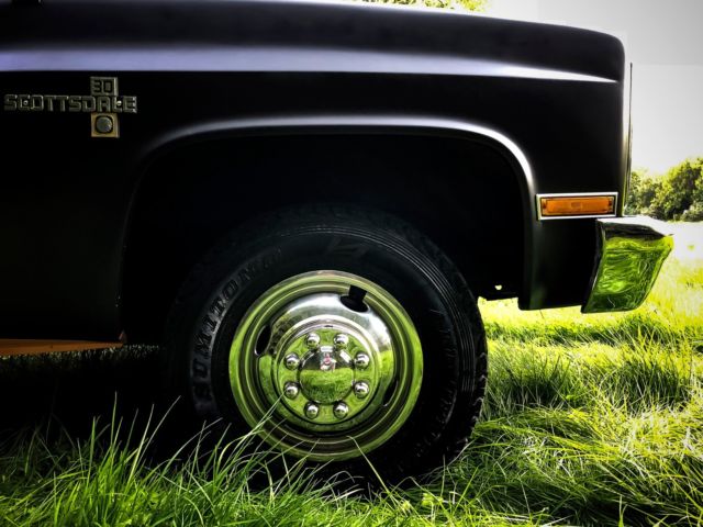 1983 Black Chevrolet C/K Pickup 3500 Crew Cab Pickup