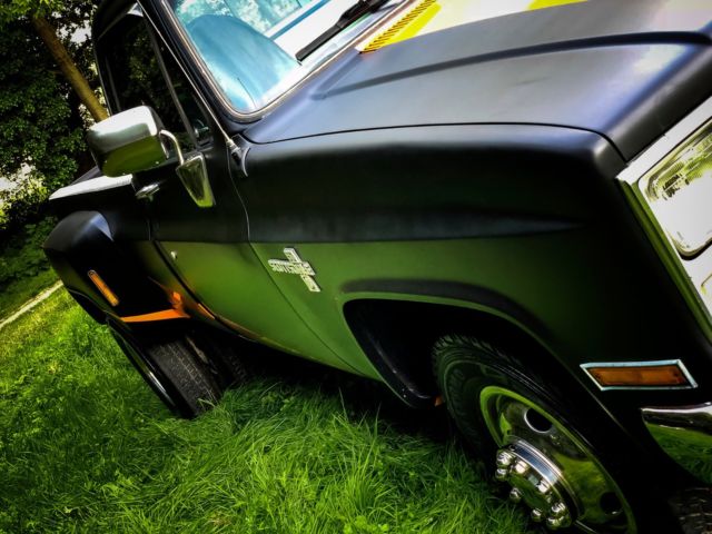1983 Black Chevrolet C/K Pickup 3500 Crew Cab Pickup
