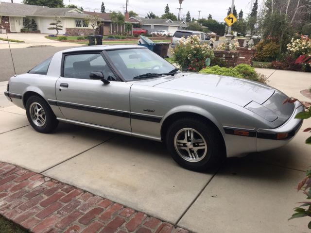 1983 Silver Mazda RX-7 Coupe