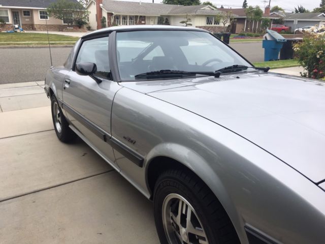 1983 Silver Mazda RX-7 Coupe