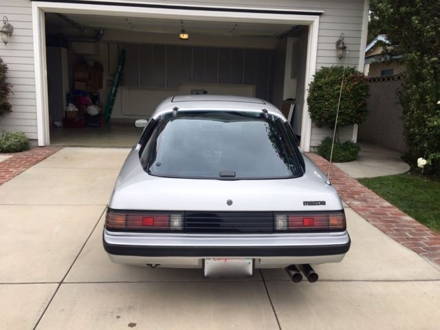 1983 Silver Mazda RX-7 Coupe