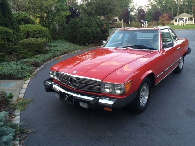 1983 Red Mercedes-Benz 300-Series Coupe