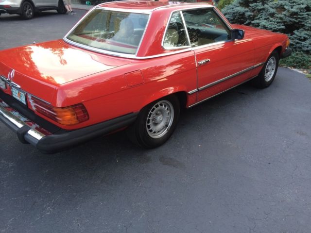 1983 Red Mercedes-Benz 300-Series Coupe