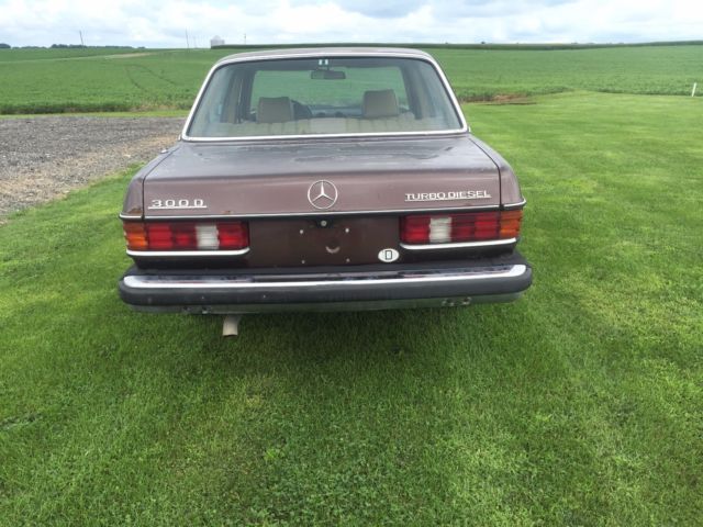 1983 Blue Mercedes-Benz 300-Series 4 door sedan