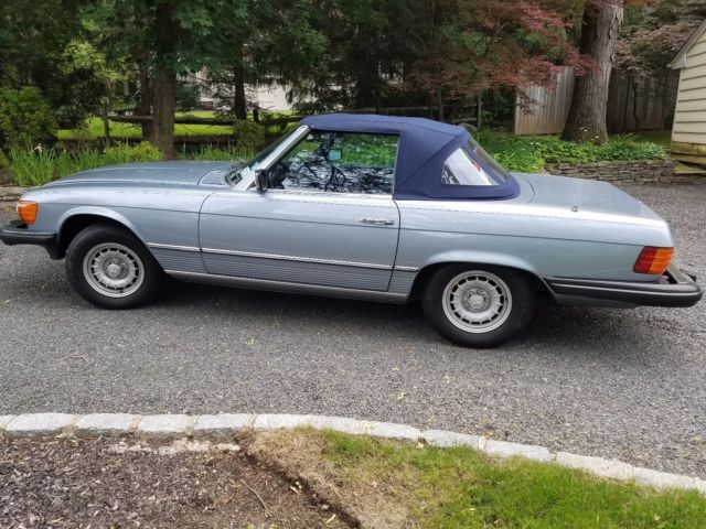 1983 Pearl Blue Mercedes-Benz 300-Series Coupe