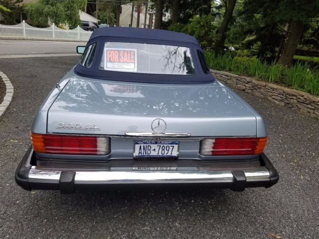 1983 Pearl Blue Mercedes-Benz 300-Series Coupe