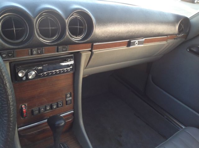 1983 Blue Mercedes-Benz SL-Class Convertible