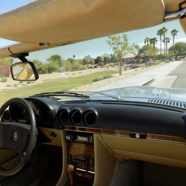 1983 SILBER BLAU Mercedes-Benz SL-Class roadster