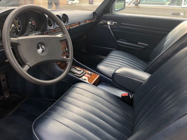 1983 Silver Mercedes-Benz SL-Class Convertible