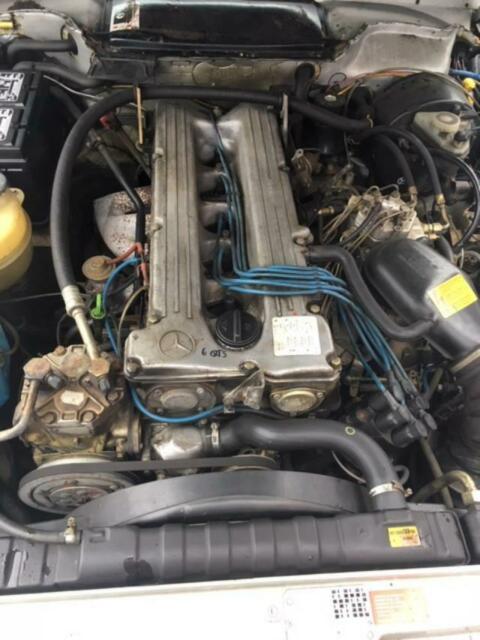 1983 Silver Mercedes-Benz SL-Class Convertible