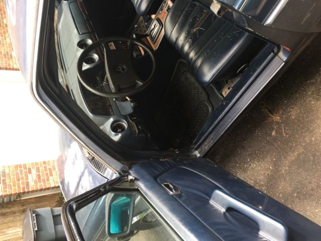 1983 Blue Mercedes-Benz 300-Series Sedan