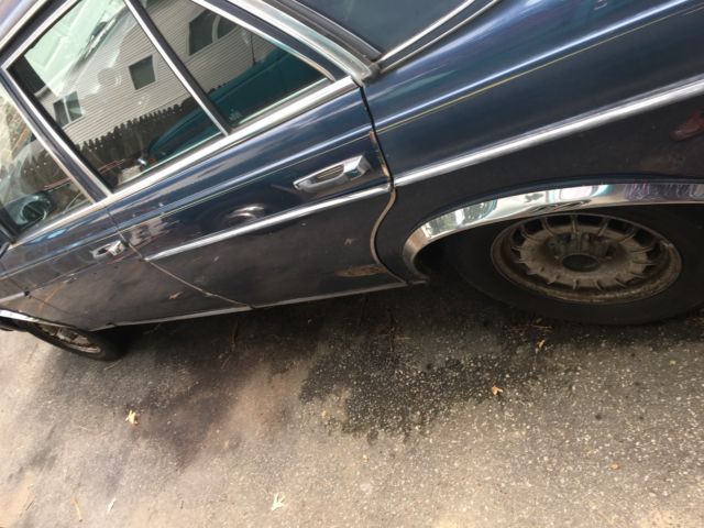 1983 Blue Mercedes-Benz 300-Series Sedan