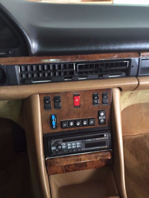 1983 Dark Blue Mercedes-Benz 300-Series Coupe